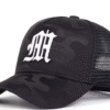 Fashion “M” Letter Camo Embroidered Baseball Cap – Adjustable Streetwear Hat