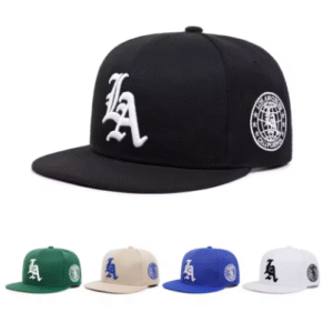 2025 LA Letter Street Flat Brim Cap – Skate & Hip Hop Style