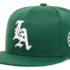 2025 LA Letter Street Flat Brim Cap – Skate & Hip Hop Style