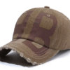 2025 BB Vintage Washed Baseball Cap – Trendy Hip Hop Style