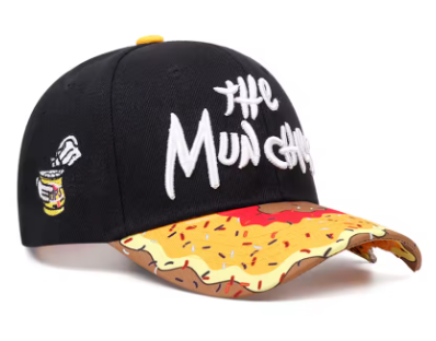 2025 THE Donut Embroidered Streetwear Cap – Hip Hop Skate Style