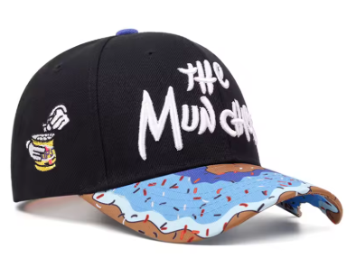 2025 THE Donut Embroidered Streetwear Cap – Hip Hop Skate Style