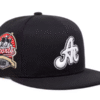 AC Side Spout Embroidered Flat Brim Baseball Cap – Unisex Streetwear