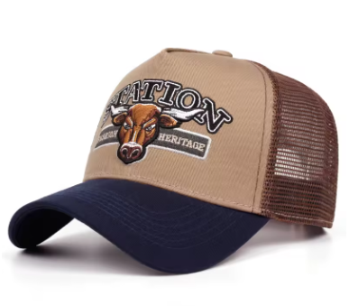 STATION Mesh Trucker Cap – Unisex Streetwear