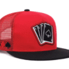 Poker “A's” Flat Brim Mesh NET Cap – Unisex Streetwear