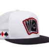 Poker “A's” Flat Brim Mesh NET Cap – Unisex Streetwear