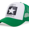 Pentagram Embroidered Breathable Mesh Baseball Cap – Unisex Streetwear Hat