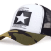 Pentagram Embroidered Breathable Mesh Baseball Cap – Unisex Streetwear Hat