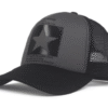 Pentagram Embroidered Breathable Mesh Baseball Cap – Unisex Streetwear Hat