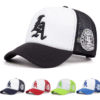 LA Side Embroidered Breathable Mesh Cap – Hip Hop Baseball Hat