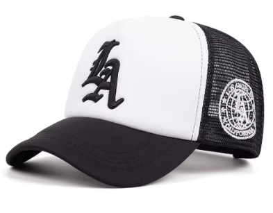 LA Side Embroidered Breathable Mesh Cap – Hip Hop Baseball Hat