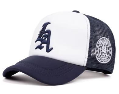 LA Side Embroidered Breathable Mesh Cap – Hip Hop Baseball Hat