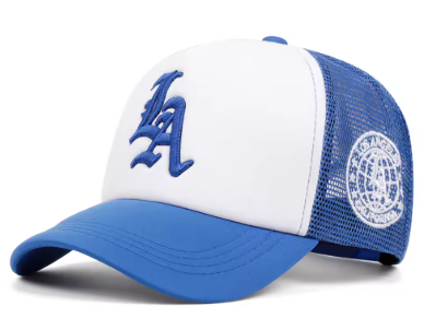 LA Side Embroidered Breathable Mesh Cap – Hip Hop Baseball Hat