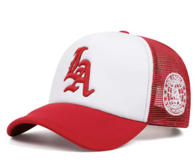 LA Side Embroidered Breathable Mesh Cap – Hip Hop Baseball Hat