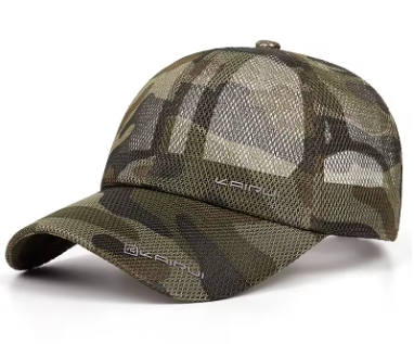 KAIRUI Breathable Mesh Cap – Street Hip Hop Baseball Hat