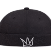 Rose Flame Embroidered Dome Hat