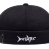 Vintage Shark Embroidered Docker Cap
