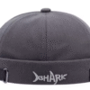 Vintage Shark Embroidered Docker Cap