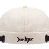 Vintage Shark Embroidered Docker Cap