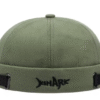 Vintage Shark Embroidered Docker Cap