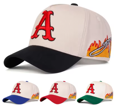 2025 Fashion New Baseball Hat A Letter Embroidered Street Hip Hop Hat Street Dance
