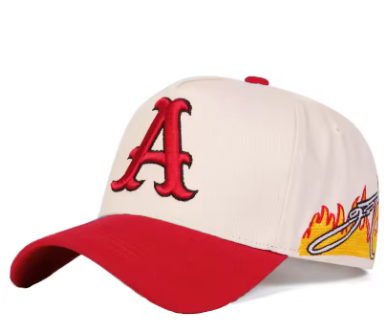 2025 Fashion New Baseball Hat A Letter Embroidered Street Hip Hop Hat Street Dance